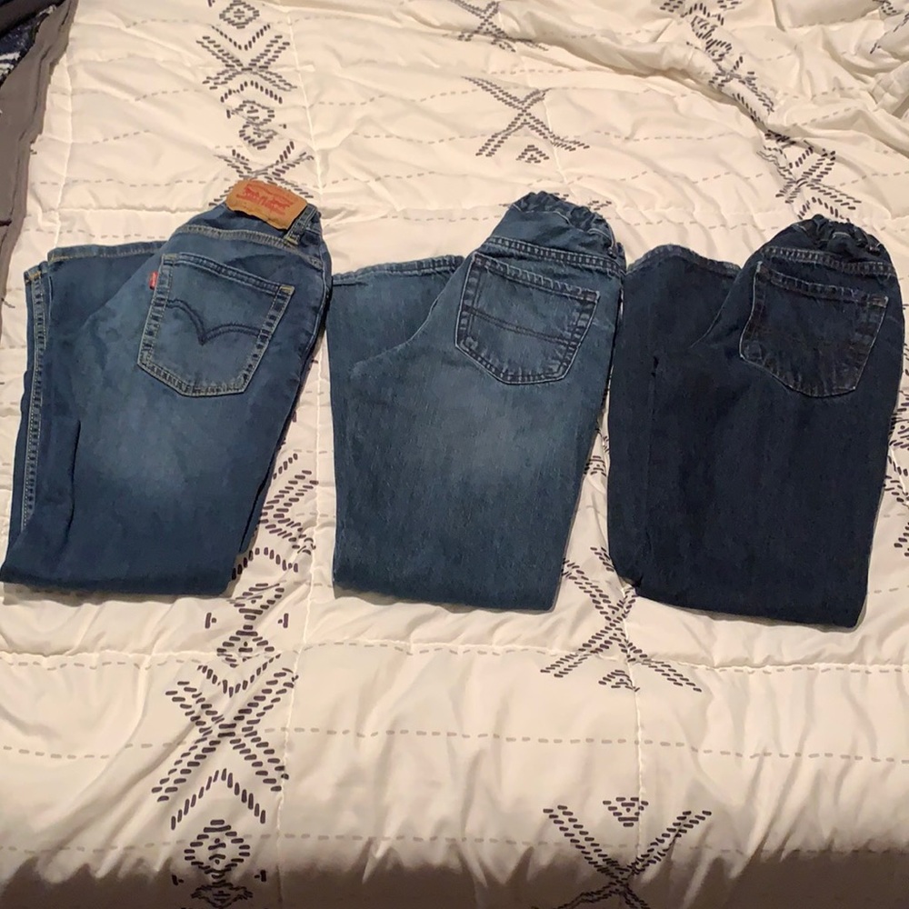 1 Levi & 2 Children’s place jeans Size 10